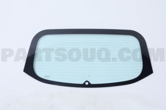 87110M6510 GLASS ASSY-TAIL GATE