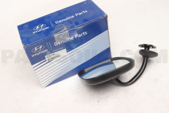 8713043800 MIRROR ASSY-RR UNDER VIEW