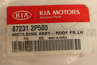 872312P500 MOULDING ASSY-ROOF