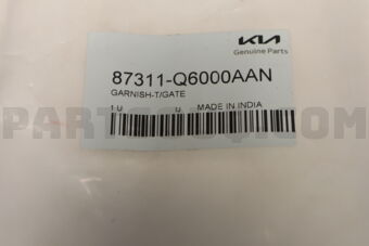 87311Q6000AAN GARNISH - TAILGATE
