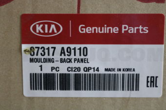 87317A9110 MOULDING-BACK PANEL