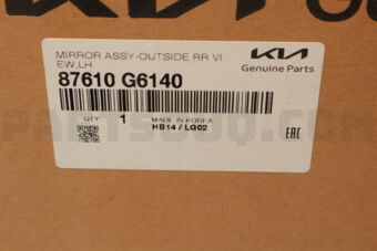 87610G6140 MIRRORASSY-OUTSIDE