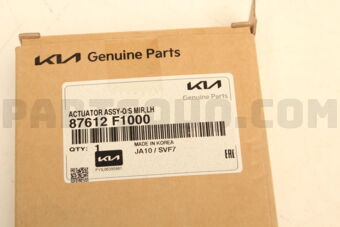 87612F1000 ACTUATOR ASSY-O/S MIR,LH