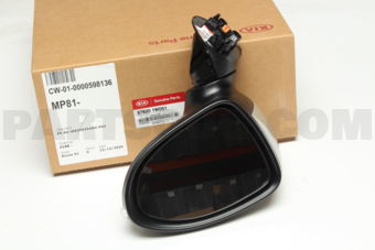 876201W051 MIRROR ASSY-OUTSIDE RR VIEW,RH