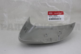 876261W020 SCALP-O/S RR MIRROR