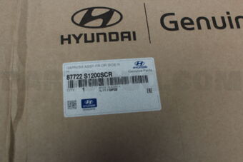 87722S1200SCR Hyundai / KIA GARNISH ASSY-FR DR SIDE RH