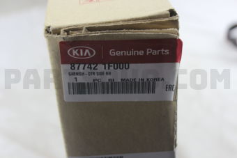 877421F000 GARNISH-QTR SIDE RH