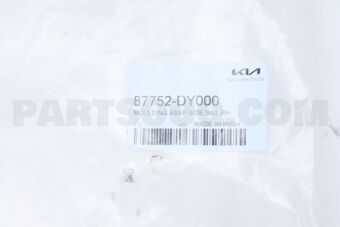 87752DY000 MOULDINGASSY-SIDES