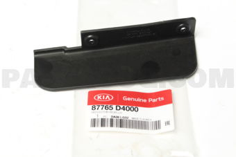 87765D4000 DEFLECTOR-REAR,LH