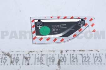 877F1P2000 GARNISH-FENDER SIDE UPR,LH