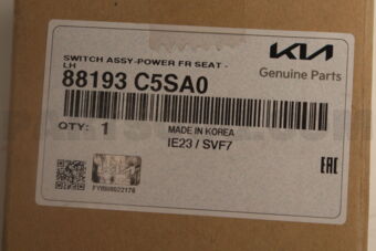 88193C5SA0 SWITCH ASSY-POWER FR SEAT LH