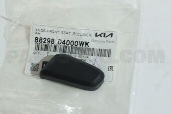 88298D4000WK KNOB-FRONTSEATRECL