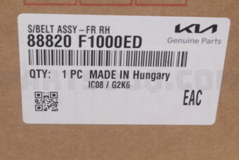 88820F1000ED S/BELT ASSY-FR RH
