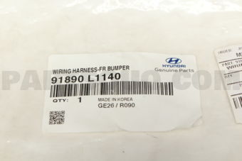91890L1140 WIRING HARNESS-FR BUMPER