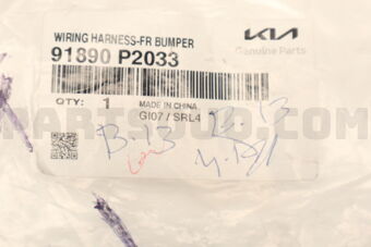 91890P2033 WIRING HARNESS-FR BUMPER
