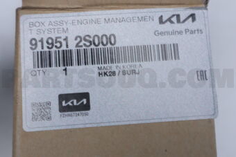 919512S000 BOX ASSY-ENGINE MANAGEMENT SYS