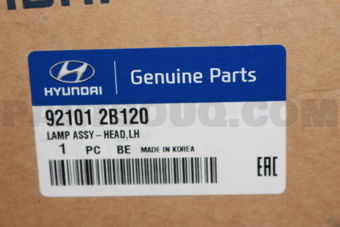 921012B120 LAMP ASSY-HEAD,LH