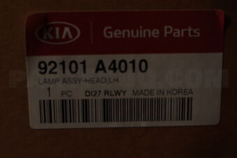 92101A4010 LAMP ASSY-HEAD,LH