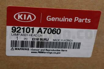 92101A7060 HEADLAMP