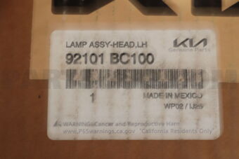 92101BC100 LAMPASSY-HEADLH
