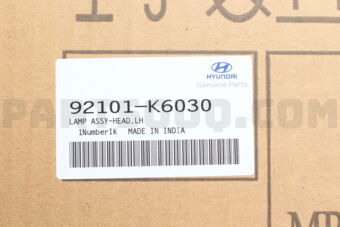 92101K6030 LAMP ASSY-HEAD,LH