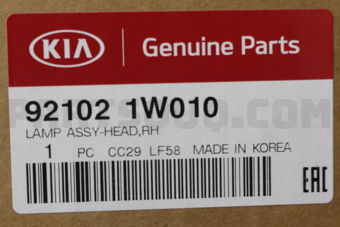 921021W010 LAMP ASSY-HEAD,RH