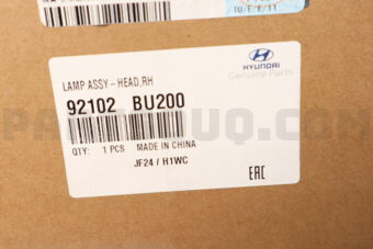 92102BU200 LAMP ASSY-HEAD,RH