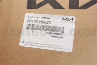 92102H9220 LAMP ASSY-HEAD,RH