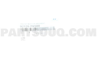92126F6500 BRACKET-MOISTURE ABSORBENT