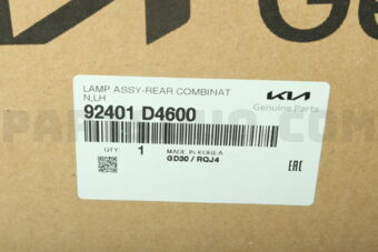 92401D4600 LAMPASSY-REARCOMBI