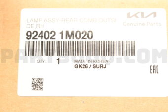 924021M020 LAMP COMBI REAR RH