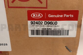 92402D9600 LAMP ASSY-REAR COMBINATION,RH