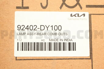92402DY100 LAMPASSY-REARCOMB