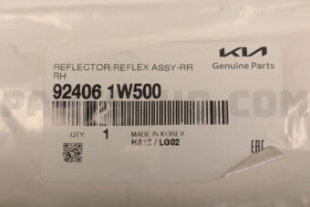 924061W500 REFLECTOR/REFLEX ASSY-RR RH