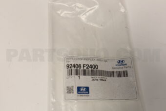 92406F2400 REFLECTOR/REFLEX ASSY-RR RH