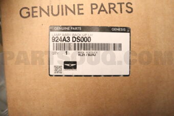 924A3DS000 LAMP ASSY-BACK UP,LH