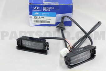92501H1000 LAMP ASSY-LICENSE PLATE