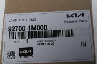 927001M000 LAMP ASSY-HMS