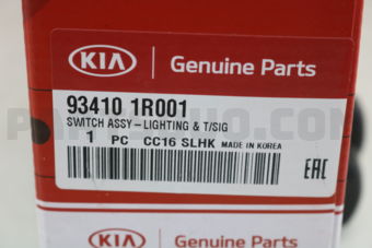 934101R001 SWITCH ASSY-LIGHTING & T/SIG
