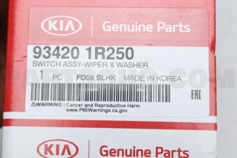 934201R250 SWITCH ASSY-WIPER &amp; WASHER