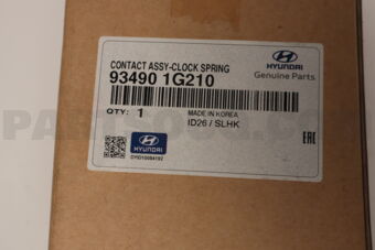 934901G210 CONTACT ASSY-CLOCK SPRING