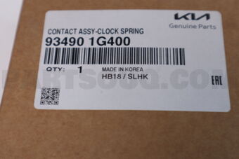 934901G400 CONTACT ASSY-CLOCK
