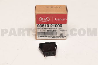 9351021000 SWITCH ASSY-GLOVE BOX LAMP