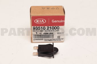 9351021000 SWITCH ASSY-GLOVE BOX LAMP