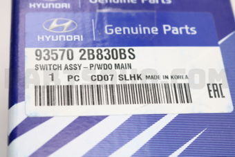 935702B830BS SWITCH ASSY-POWER WINDOW,MAIN