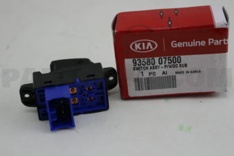 9358007500 SWITCH ASSY-POWER WINDOW,SUB
