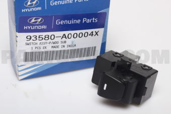 93580A00004X Hyundai / KIA SWITCH ASSY-P/WDO SUB