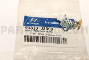 93830J3000 SWITCH ASSY-PARK BRAKE