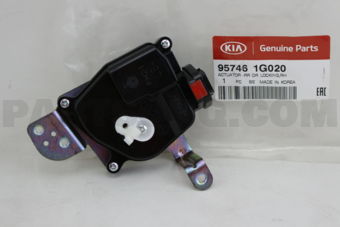957461G020 ACTUATOR -RR DR LOCKING RH