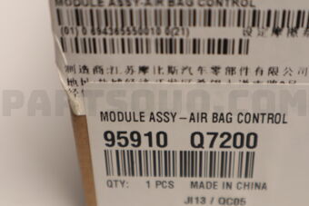 95910Q7200 MODULEASSY-AIRBAG